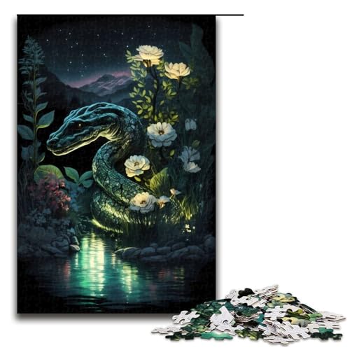 Puzzle für Erwachsene 1000 Teile Schlange Holzpuzzle für Kinder Lernspiel 1000 PCS Puzzle für Erwachsene 1000 Teile Schlange Holzpuzzle für Kinder Lernspiel 1000 PCS von mowenbingpeng