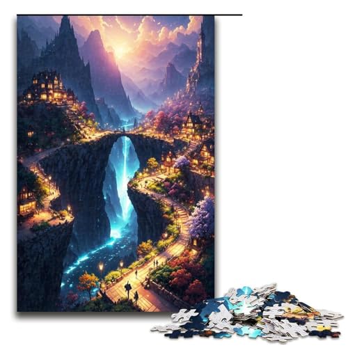 Puzzle für Erwachsene 1000 Teile The Rift Geburtstagsgeschenk für Teenager ab 14 Jahren 1000 Teile (75 x 50 cm) von mowenbingpeng
