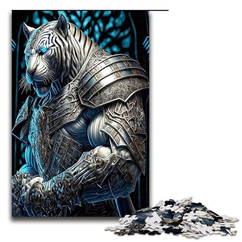 Puzzle für Erwachsene 1000 Teile Tiger Puzzle Geburtstagsgeschenk für Teenager ab 14 Jahren 1000 Teile (75 x 50 cm) von mowenbingpeng