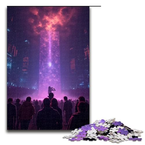 Puzzle für Erwachsene 1000 Teile Traumbühne Geburtstagsgeschenk Geschenke für Teenager ab 14 Jahren 1000 Teile (75 x 50 cm) von mowenbingpeng