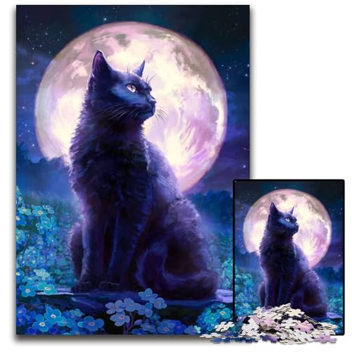 Puzzle für Erwachsene 1000 Teile VergissmeinnichtPuzzles für Erwachsene Denkspiel für Teenager Familieninteraktion 1000 Teile (75 x 50 cm) von mowenbingpeng