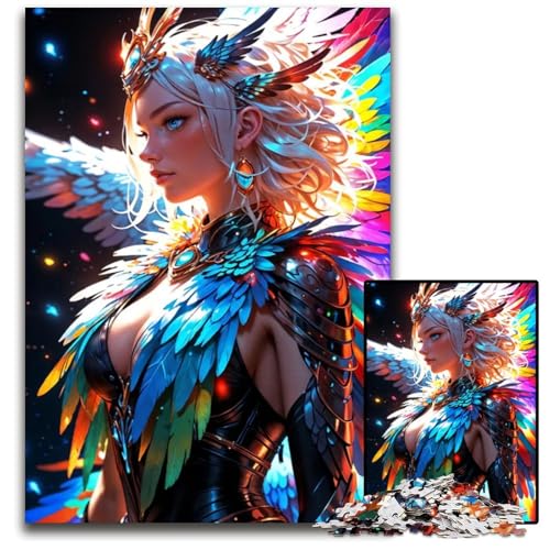 Puzzle für Erwachsene 1000 Teile Wächter des Waldes Puzzles für Erwachsene Denkspiel für Teenager Familieninteraktion 1000 Teile (75 x 50 cm) von mowenbingpeng