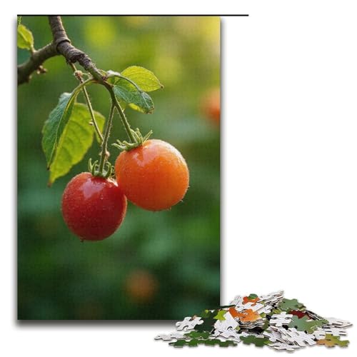 Puzzle für Erwachsene 1000 Teile Wildfrüchte Puzzle Spiele Spielzeug Geschenk geeignet für die Schreibtischdekoration 1000 Teile (38 x 26 cm) von mowenbingpeng