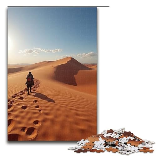 Puzzle für Erwachsene 1000 Teile Wüste () Geburtstagsgeschenk für Teenager ab 14 Jahren 1000 Teile (75 x 50 cm) von mowenbingpeng