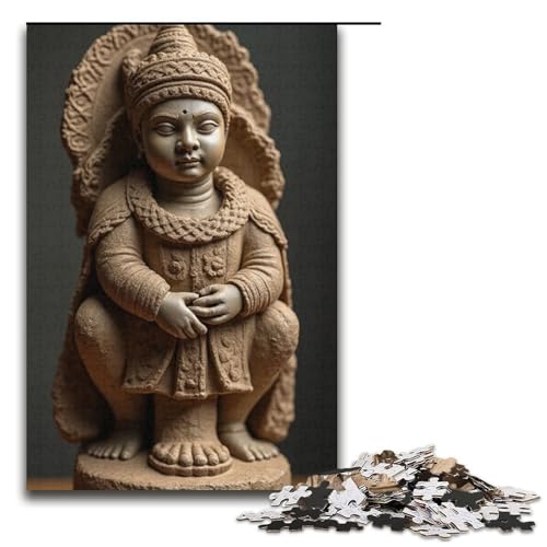 Puzzle für Erwachsene 1000 Teile antike Bühne Holzpuzzle für Kinder Lernspiel 1000 Teile (38 x 26 cm) von mowenbingpeng