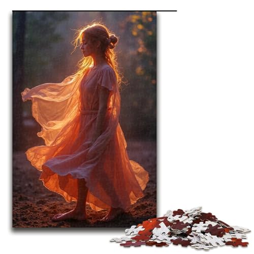 Puzzle für Erwachsene 1000 Teile wunderbares Holzpuzzle für Kinder Lernspiel 1000 Teile (75 x 50 cm) von mowenbingpeng