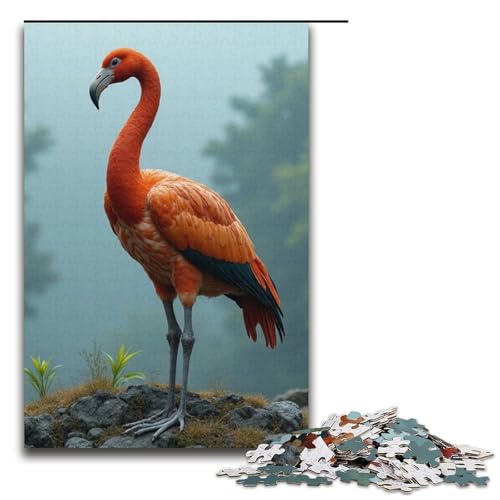 Puzzle für Erwachsene Kranich 1000 Teile tolles Geschenk geeignet für Jugendliche ab 14 Jahren 1000 Teile (38 x 26 cm) von mowenbingpeng