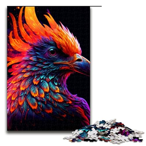 Puzzle für Erwachsene Phoenix 1000 Teile Puzzle Holzpuzzle für Erwachsene und Kinder ab 12 Jahren 1000 PCS Puzzle für Erwachsene Phoenix 1000 Teile Puzzle Holzpuzzle für Erwachsene und Kinder ab 12 Jahren 1000 PCS von mowenbingpeng