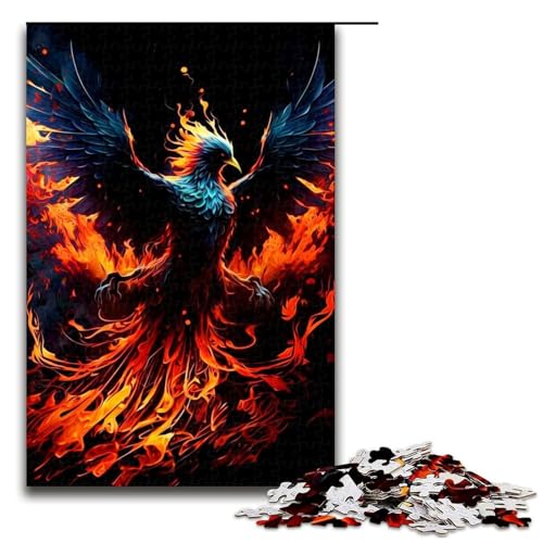 Puzzle für Erwachsene Phoenix 1000-teiliges Holzpuzzle für Kinder ab 12 Jahren, Lernspielzeug, 1000 Teile Puzzle für Erwachsene Phoenix 1000-teiliges Holzpuzzle für Kinder ab 12 Jahren, Lernspielzeug, 1000 Teile von mowenbingpeng