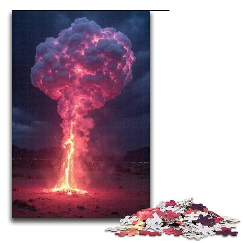 Puzzle für Erwachsene wundervolles 1000-teiliges Puzzle Holzpuzzle für Erwachsene und Kinder ab 12 Jahren Lernspielzeug 1000 Teile (75 x 50 cm) von mowenbingpeng