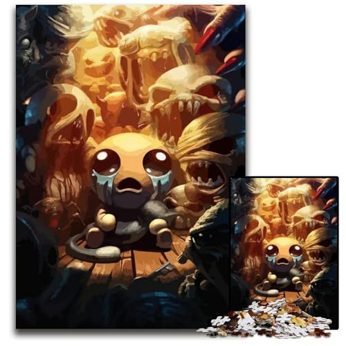 Puzzle für Erwachsene zum Thema „Die Bindung von Isaac“ 1000teiliges Puzzle für Erwachsene perfekt für Heimdekoration Geburtstage Feiertage und Geschenke 1000 Teile (75 x 50 cm) von mowenbingpeng