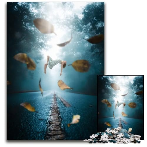 Puzzle mit 1000 Teilen Puzzle für Erwachsene anspruchsvolles Denkspiel für Teenager Spaß für den Familienspielabend 1000 Teile (38 x 26 cm) von mowenbingpeng
