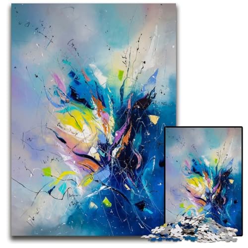 Puzzle mit 1000 Teilen Puzzle für Erwachsene anspruchsvolles Denkspiel für Teenager Spaß für den Familienspielabend 1000 Teile (38 x 26 cm) von mowenbingpeng
