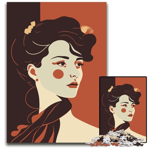 Puzzle mit 1000 Teilen Puzzle für Erwachsene anspruchsvolles Denkspiel für Teenager Spaß für den Familienspielabend 1000 Teile (75 x 50 cm) von mowenbingpeng
