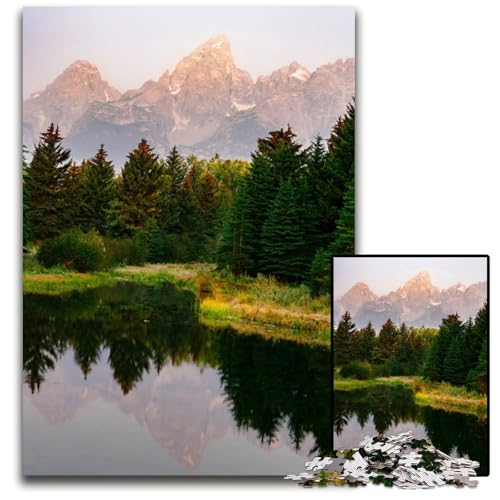 Puzzles für 1000 Teile WyomingPuzzles für Erwachsene anspruchsvolles Denkspiel für Teenager Spaß für den Familienspieleabend 1000 Teile (38 x 26 cm) von mowenbingpeng