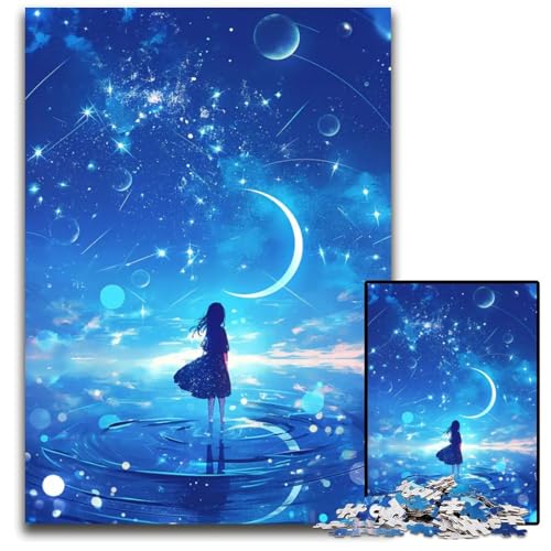 Puzzles für 1000 Teile wunderschöne Landschaftspuzzles für Erwachsene anspruchsvolles Denkspiel für Teenager Spaß am Familienspieleabend 1000 Teile (38 x 26 cm) von mowenbingpeng