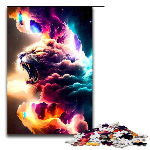 Puzzles für Erwachsene, 1000 Teile, Löwen-Puzzle, Lernspiele für Zuhause, DIY-Spielzeug, tolles Geschenk für Spiele, 1000 Teile von mowenbingpeng