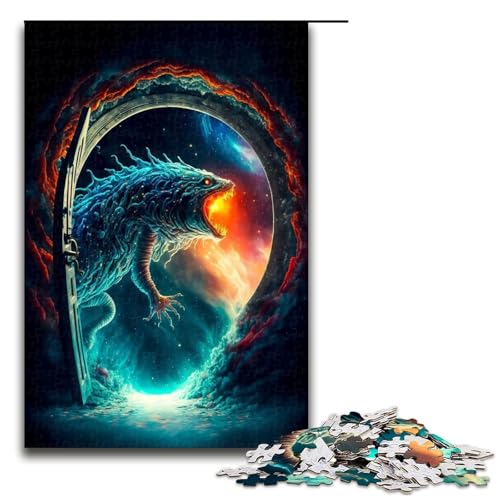 Puzzles für Erwachsene, 1000 Teile, Portal-Monster-Puzzle, Lernspiele für Zuhause, DIY-Spielzeug, tolles Geschenk für Spiele, 1000 Teile Puzzles für Erwachsene, 1000 Teile, Portal-Monster-Puzzle, Lernspiele für Zuhause, DIY-Spielzeug, tolles Geschenk für Spiele, 1000 Teile von mowenbingpeng