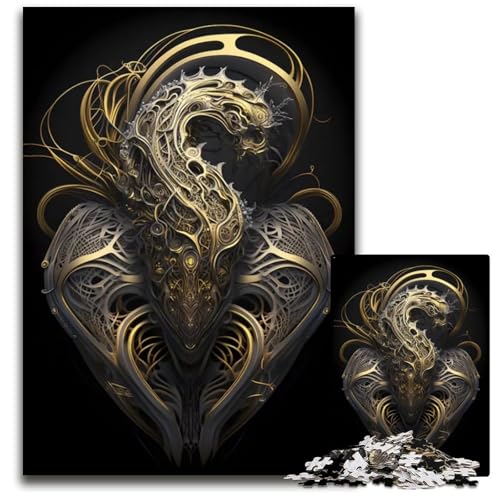 Sternzeichen Wassermann Puzzle 1000 Teile für Erwachsene Puzzles Herausforderndes Denkspiel Entspannendes Spielzeug für Teenager 1000 PCS (38x26cm) von mowenbingpeng