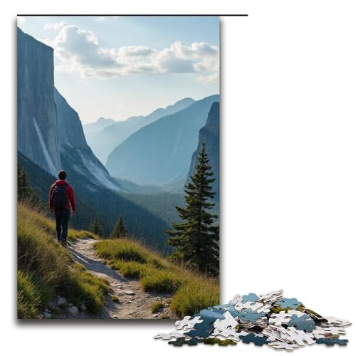 Vogelgesang in den leeren Bergen 1000-teiliges Puzzle für Erwachsene Puzzle zum Verschenken geeignet für Jugendliche ab 14 Jahren 1000 Teile (75 x 50 cm) von mowenbingpeng