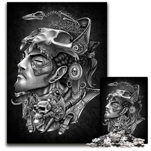 Winya No1000TeilePuzzle für Erwachsene Holzpuzzle perfekt für Familienspaß an Weihnachten Thanksgiving Geburtstagen Ostern 1000 Teile (75 x 50 cm) von mowenbingpeng