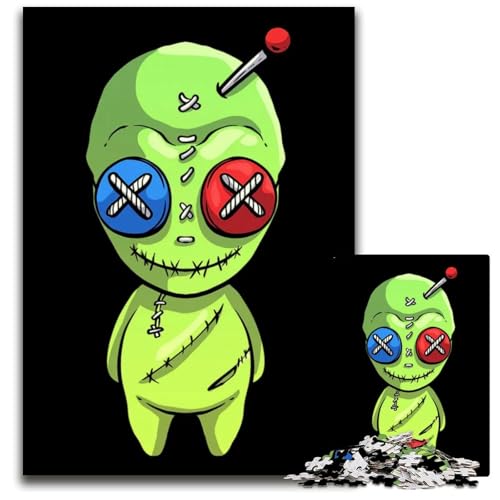ZombiesPuzzle 1000 Teile für Erwachsene Puzzle anspruchsvolles Denkspiel entspannendes Spielzeug für Teenager 1000 Teile (38 x 26 cm) von mowenbingpeng