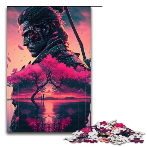 für Erwachsene 1000-teiliges Sakura-Krieger-Puzzle für Erwachsene, Holzpuzzle, schwierig und herausfordernd, 1000 Teile für Erwachsene 1000-teiliges Sakura-Krieger-Puzzle für Erwachsene, Holzpuzzle, schwierig und herausfordernd, 1000 Teile von mowenbingpeng