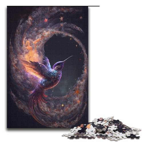 für Erwachsene Jigsaw Creator Bird 1000-teiliges Papierpuzzle für Erwachsene und Kinder ab 12 Jahren 1000 Teile (38 x 26 cm) von mowenbingpeng