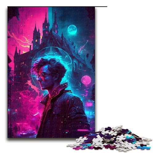 für Erwachsene Puzzle Neonlandschaft 1000 Teile Holzpuzzle für Erwachsene und Kinder ab 12 Jahren 1000 PCS für Erwachsene Puzzle Neonlandschaft 1000 Teile Holzpuzzle für Erwachsene und Kinder ab 12 Jahren 1000 PCS von mowenbingpeng