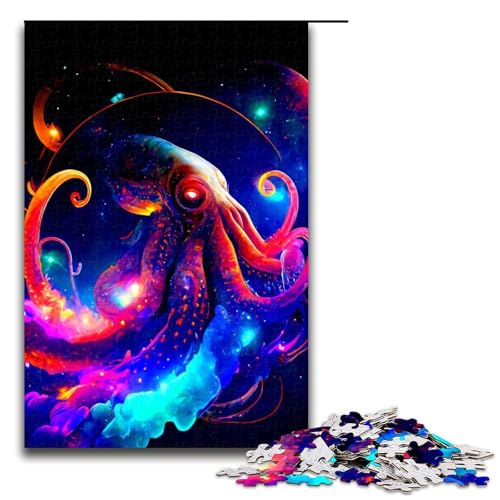 für Erwachsene Puzzle Oktopus 1000 Teile Holzpuzzle für Erwachsene und Kinder ab 12 Jahren 1000 PCS für Erwachsene Puzzle Oktopus 1000 Teile Holzpuzzle für Erwachsene und Kinder ab 12 Jahren 1000 PCS von mowenbingpeng