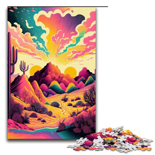 für Erwachsene Puzzle Psychedelic 1000 Teile Holzpuzzle für Erwachsene und Kinder ab 12 Jahren 1000 PCS für Erwachsene Puzzle Psychedelic 1000 Teile Holzpuzzle für Erwachsene und Kinder ab 12 Jahren 1000 PCS von mowenbingpeng