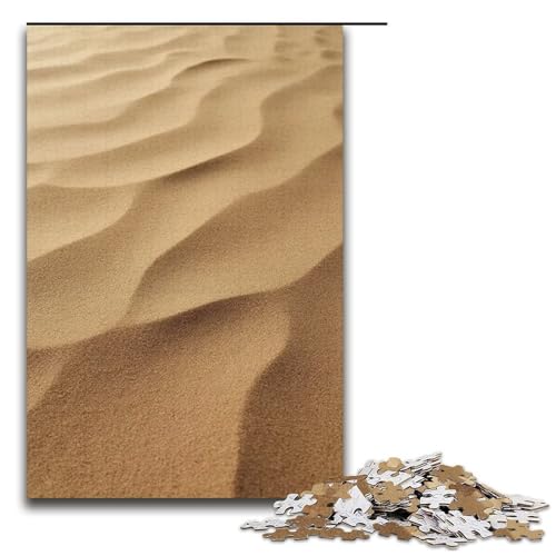 für Erwachsene Puzzle Sandkorn fein 1000 Teile Holzpuzzle für Erwachsene und Kinder ab 12 Jahren 1000 Teile (38 x 26 cm) von mowenbingpeng