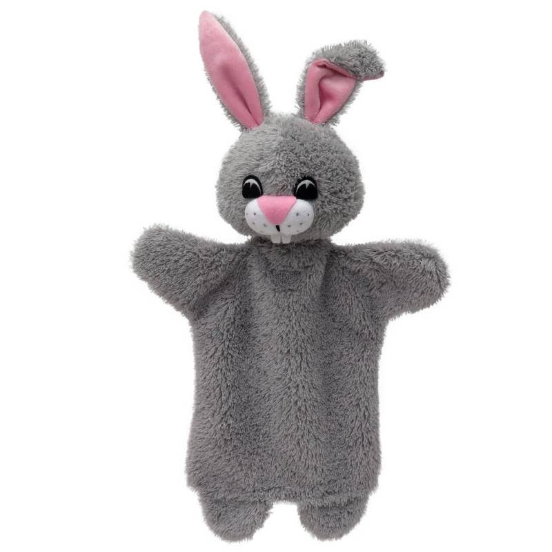 34cm Handpuppe graues Kaninchen von munabo