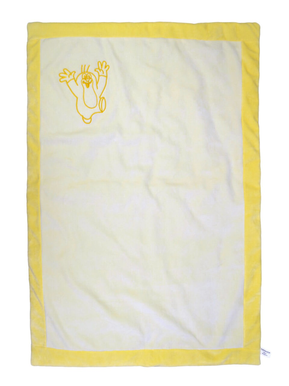 Baby-Decke der kleine Maulwurf, gelb, 85x60 cm Baby-Decke der kleine Maulwurf, gelb, 85x60 cm von munabo