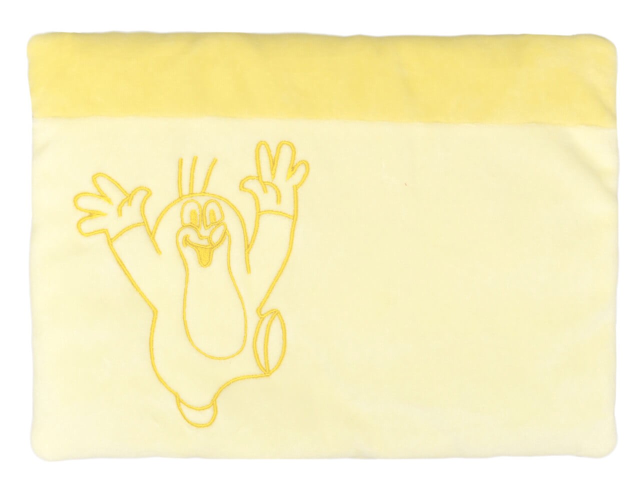 Baby-Kissen der kleine Maulwurf, gelb Baby-Kissen der kleine Maulwurf, gelb von munabo