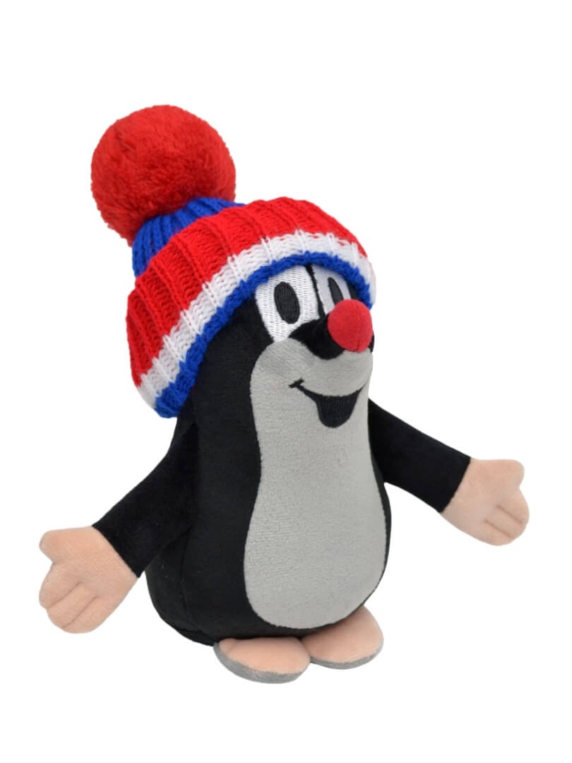 Der kleine Maulwurf, 20cm, Mütze blaue Trikolore Der kleine Maulwurf, 20cm, Mütze blaue Trikolore von munabo