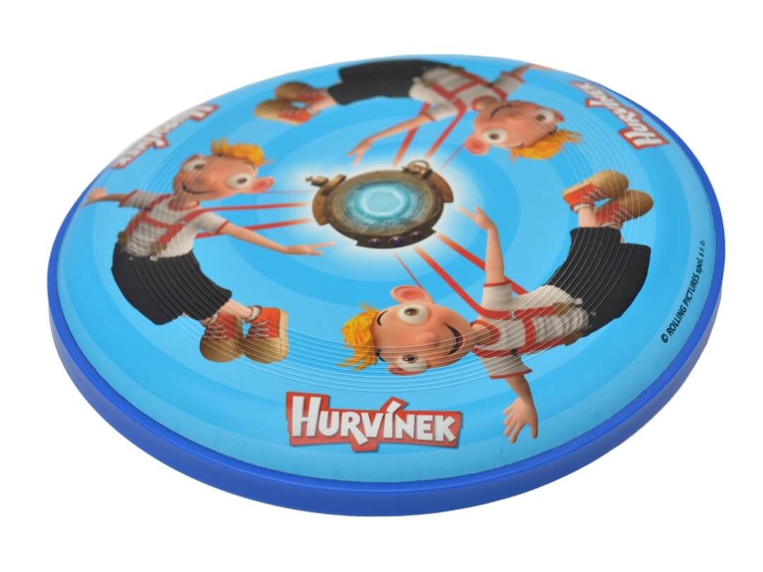Frisbee 22 cm Harvie,Hosenträger, blau von munabo