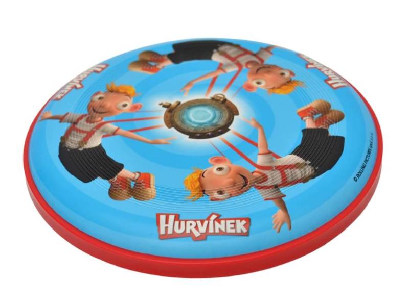 Frisbee 22 cm Harvie,Hosenträger,rot von munabo