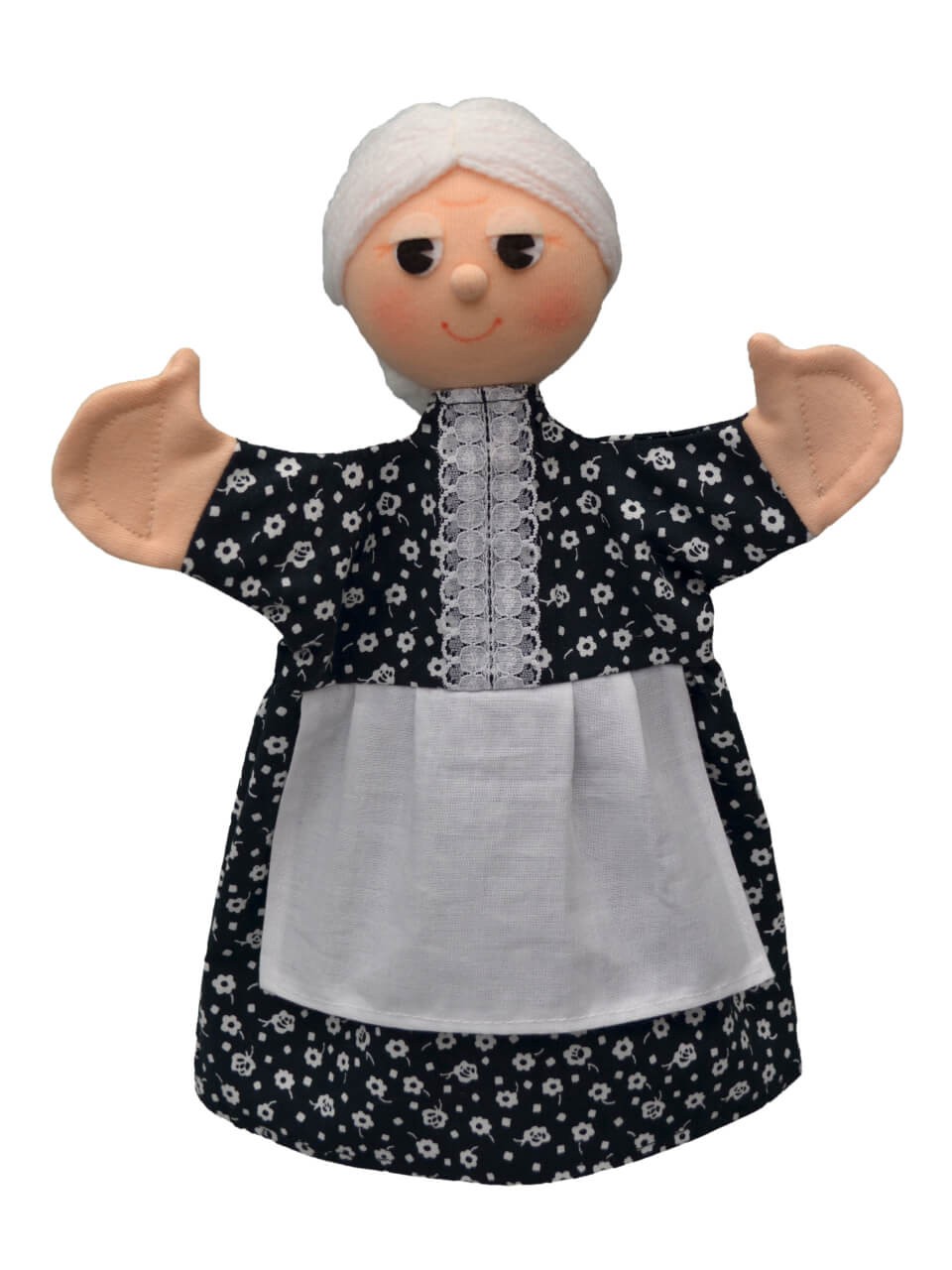 Großmutter 27 cm, Handpuppe Großmutter 27 cm, Handpuppe von munabo