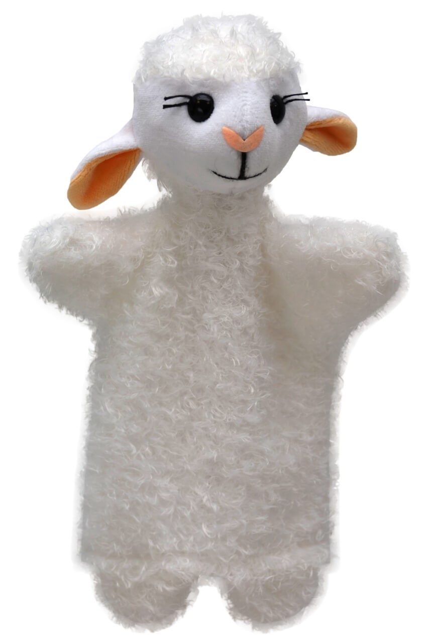 Handpuppe Schäfchen, 26cm Handpuppe Schäfchen, 26cm von munabo