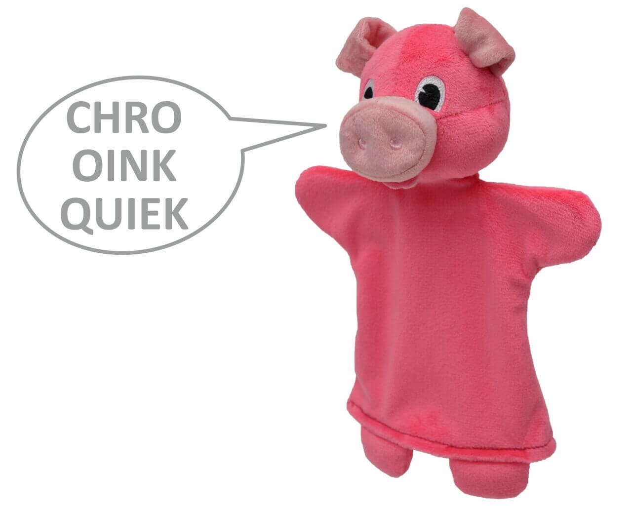 Handpuppe Schweinchen 26 cm, mit Sound und Beinen Handpuppe Schweinchen 26 cm, mit Sound und Beinen von munabo