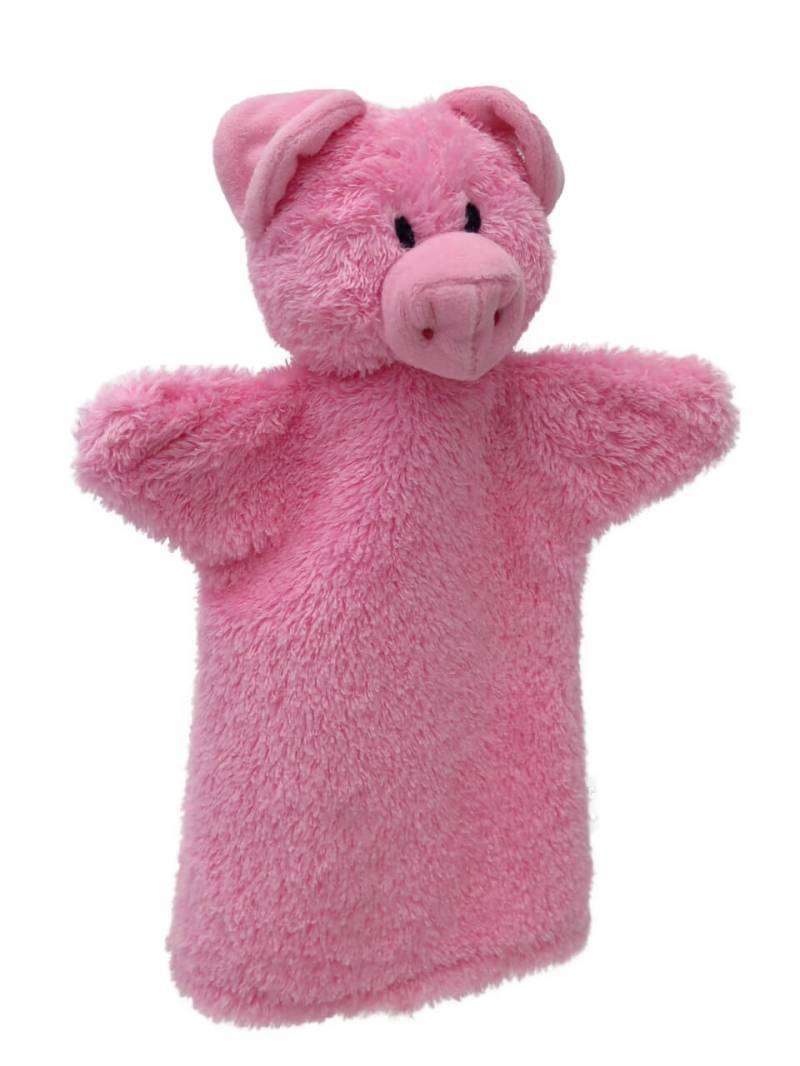 Handpuppe Schweinchen 27 cm, ohne Beine von munabo