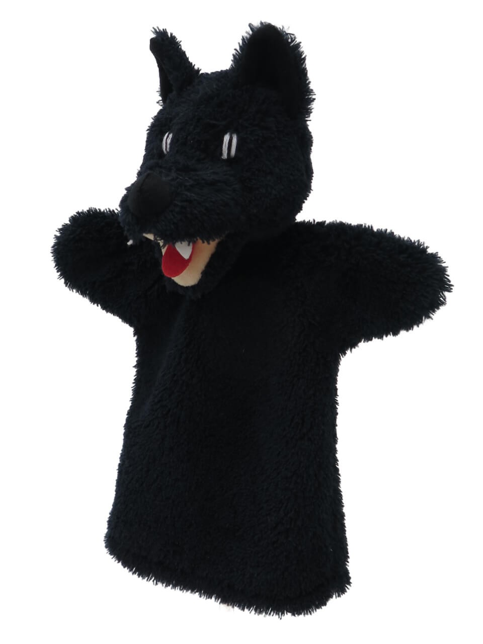 Handpuppe Wolf schwarz, 28cm, ohne Beine Handpuppe Wolf schwarz, 28cm, ohne Beine von munabo
