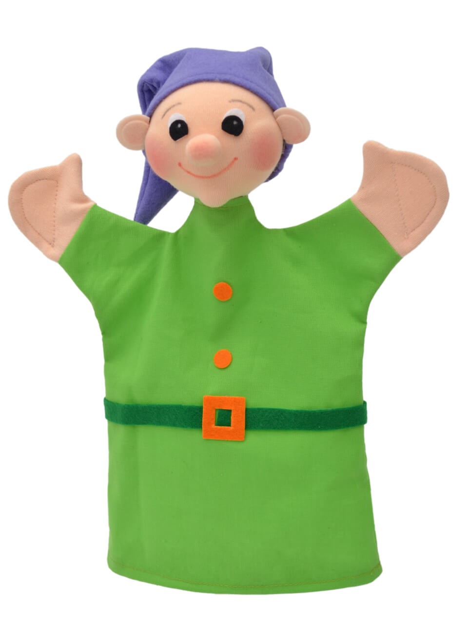 Handpuppe Zwerg grün, 26cm von munabo