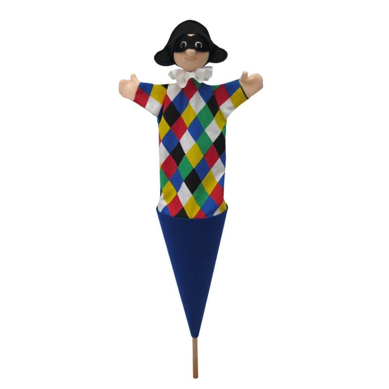 Harlekin 54cm 3in1 3in1, Tütenkasper von munabo