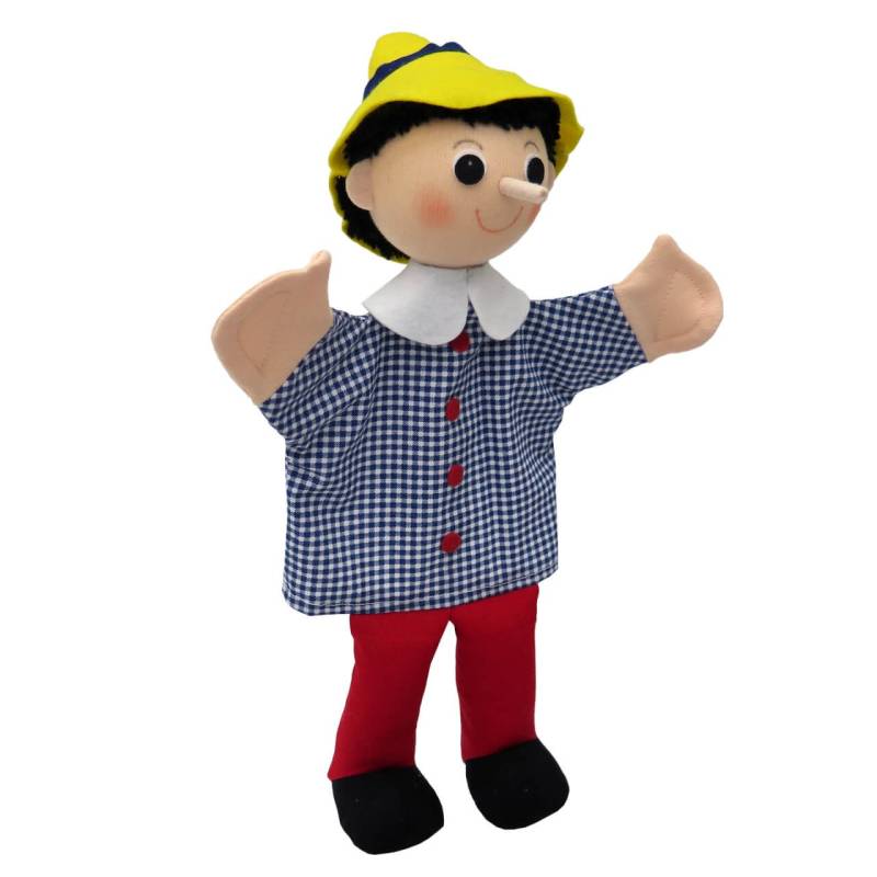 Junge mit langer Nase 32 cm, Handpuppe von munabo