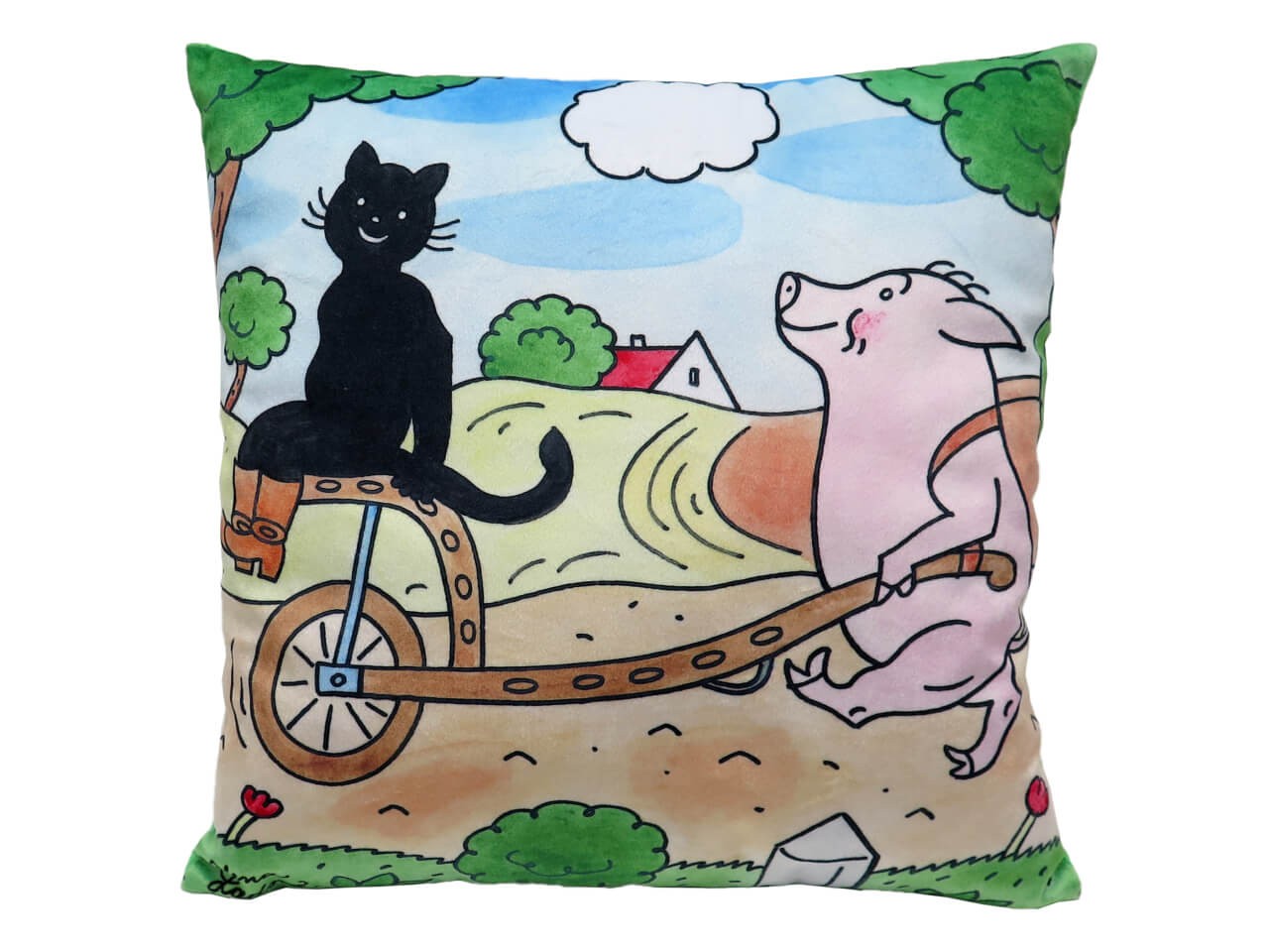 Kissen 30x30 cm, Kater Mikes Kissen 30x30 cm, Kater Mikes von munabo