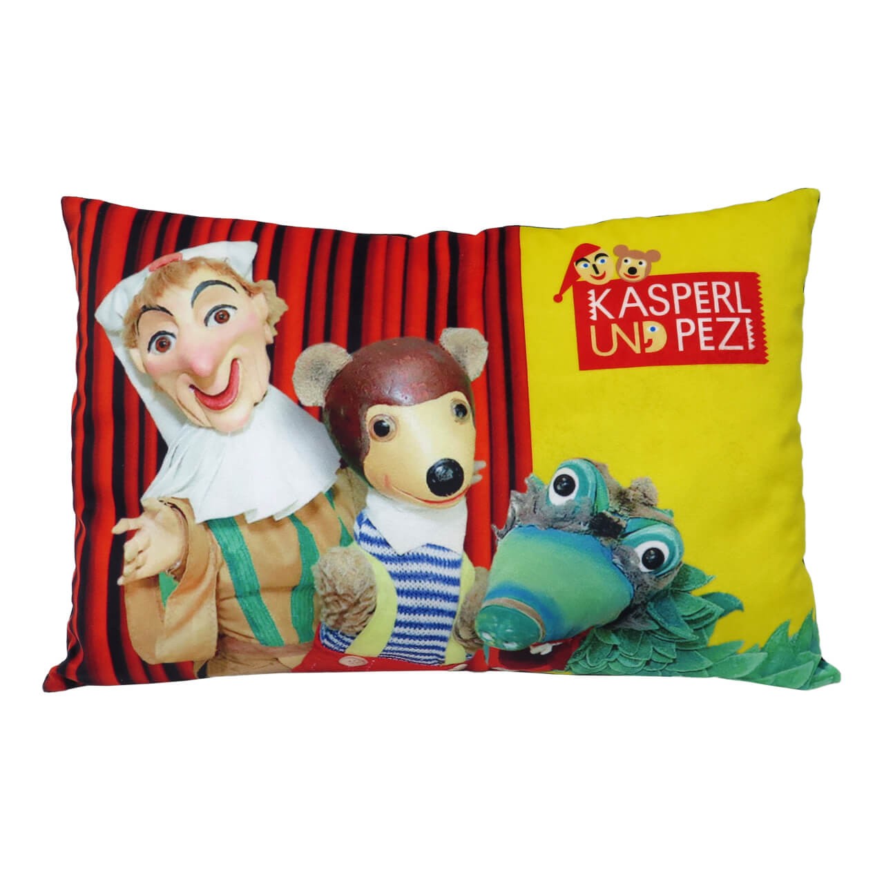 Kissen 45x30cm, Kasperl&Pezi, Theater Kissen 45x30cm, Kasperl&Pezi, Theater von munabo