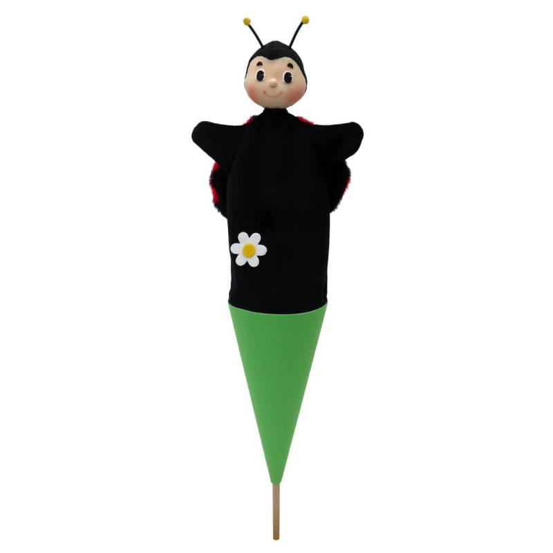 Tütenpuppe Marienkäfer 55 cm 3in1, Tütenkasper von munabo