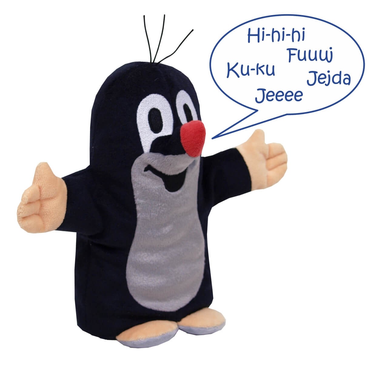Maulwurf Sprach-Handpuppe, Grösse 20 cm Maulwurf Sprach-Handpuppe, Grösse 20 cm von munabo
